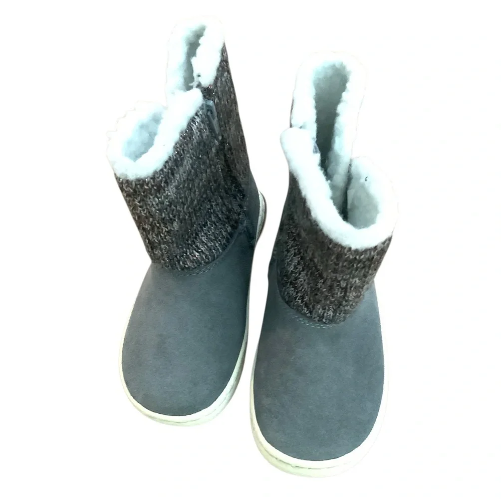Stride Rite Kerri Sparkly Sweater Boots Comfort Excellent